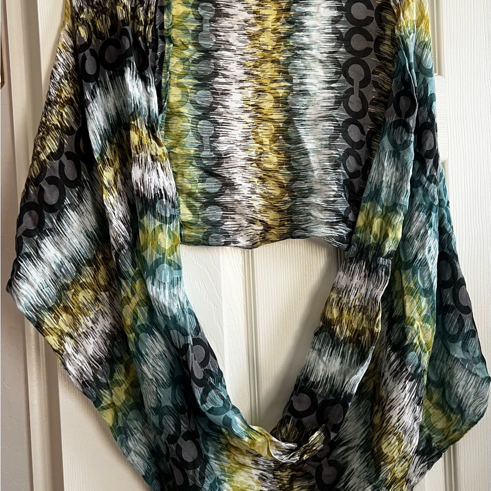 Coach infinity scarf